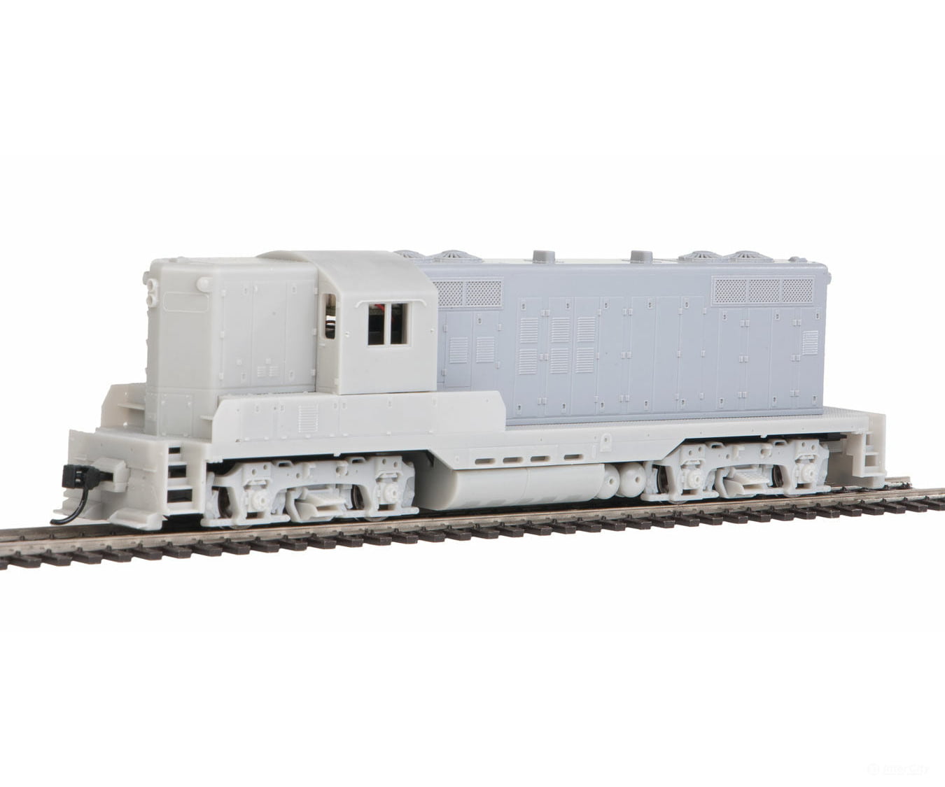 Walthers Mainline 10450 Emd Gp9 Phase Ii With High Hood - Standard Dc -- Undecorated Locomotives