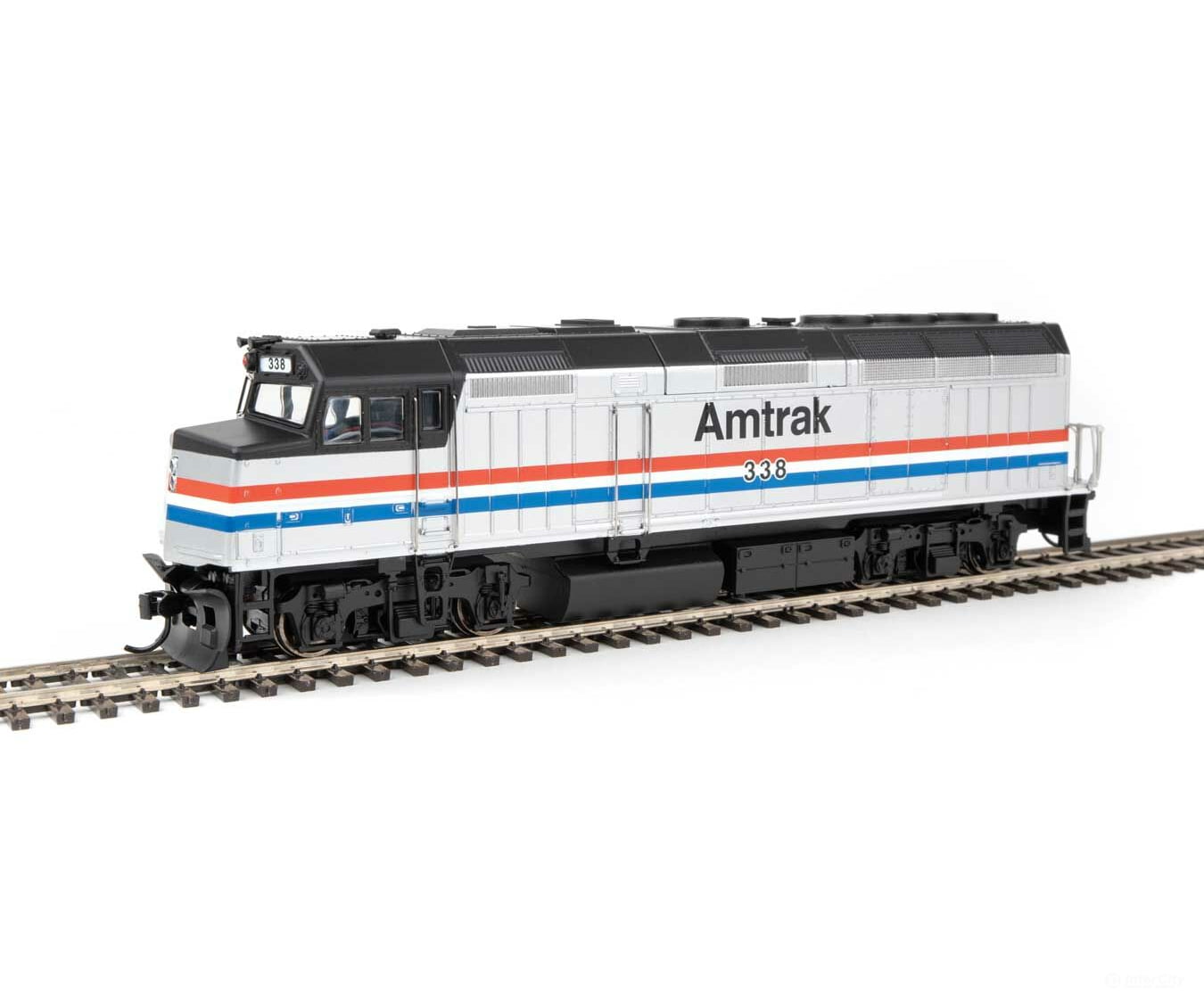 Walthers Mainline 19465 Emd F40Ph - Esu Sound And Dcc -- Amtrak(R) #338 (Phase Iii; Equal Red White