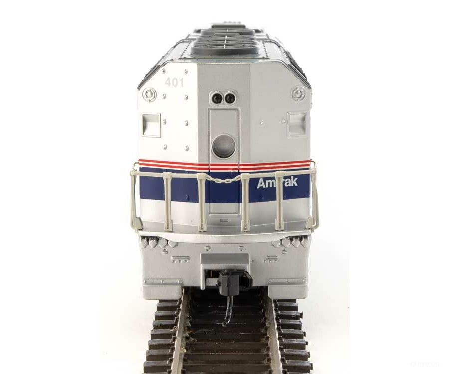 Walthers Mainline 19468 Emd F40Ph - Esu Sound And Dcc -- Amtrak(R) #401 (Phase Iv Silver Wide Blue