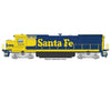 Walthers Mainline 19568 Ge Dash 8-40B - Esu(R) Sound & Dcc -- Santa Fe #7449 (Blue Yellow)