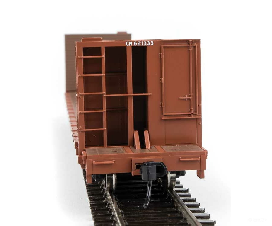 Walthers Mainline 5865 60 Pullman-Standard Bulkhead Flatcar (48 Il) - Ready To Run -- Canadian