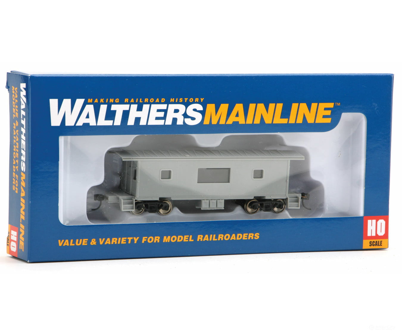 Walthers Mainline 8650 International Bay Window Caboose - Kit -- Undecorated Freight Cars