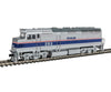 Walthers Mainline 9467 Emd F40Ph - Standard Dc -- Amtrak(R) #393 (Phase Iv; Silver Wide Blue Thin