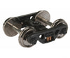 Walthers Proto 2010 Sprung Plastic Trucks W/36 Metal Rp-25 Wheels & Axles -- 100-Ton Asf Roller