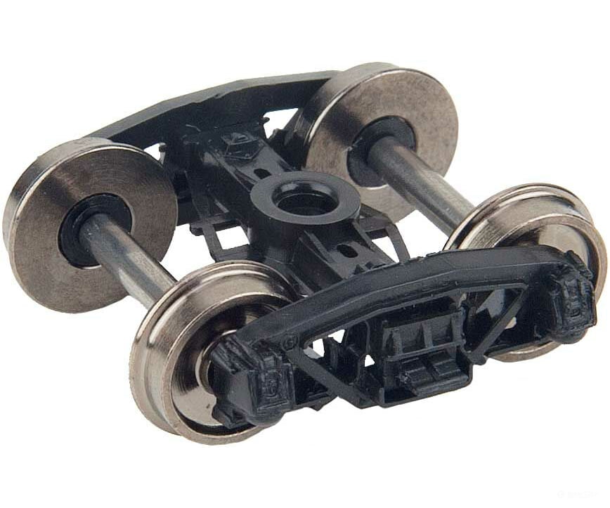Walthers Proto 2032 Andrews Plastic Caboose Trucks W/33 Metal Rp-25 Wheels & Axles -- 1 Pair