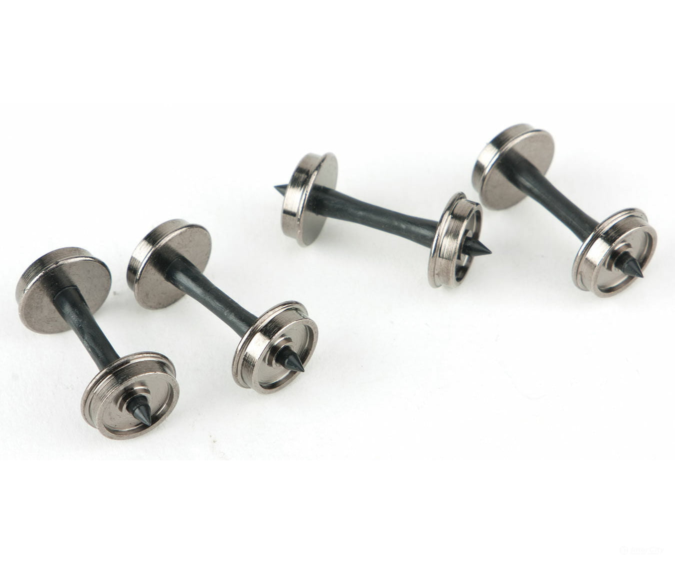 Walthers Proto 2301 33 Turned Metal Rp-25 Wheelsets -- With Plastic Axles Pkg(12) Couplers & Trucks