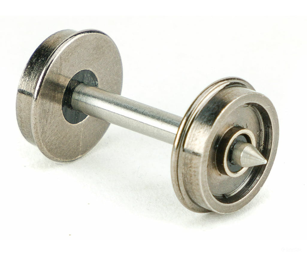 Walthers Proto 2302 36 Turned Metal Rp-25 Wheelsets -- With Axles Pkg(12) Couplers & Trucks