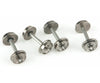 Walthers Proto 2304 33 Turned Metal Rp-25 Wheelsets -- With Axles Pkg(100) Couplers & Trucks