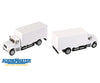 Walthers Scenemaster 11290 International(R) 4900 Single-Axle Box Van - Assembled -- White Cab & Cars