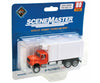 Walthers Scenemaster 11393 International(R) 4900 Dual-Axle Refrigerated Van - Assembled -- Orange