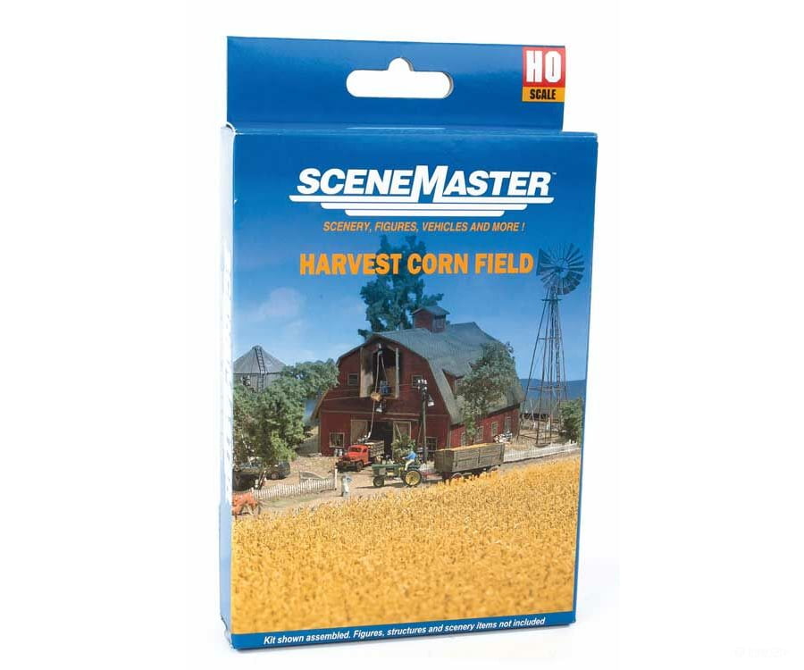 Walthers Scenemaster 1141 Harvest Corn Field -- Brown Grass & Scenery Mats