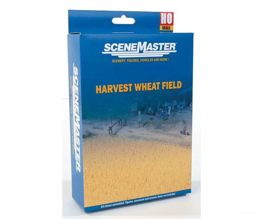 Walthers Scenemaster 1143 Harvest Wheat Field -- Brown Grass & Scenery Mats