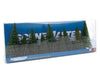 Walthers Scenemaster 1160 Fir Trees Pkg(9) -- 3-1/8 To 4-3/4’ 8 12Cm Tall W/Flat Base & Vegetation