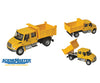 Walthers Scenemaster 11632 International(R) 4300 Crew Cab Dump Truck - Assembled -- Yellow Cars &