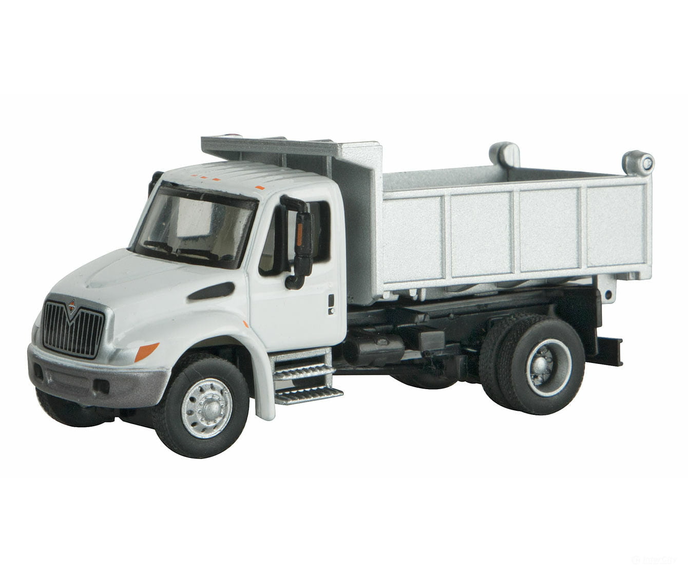 Walthers Scenemaster 11635 International(R) 4300 Single-Axle Dump Truck - Assembled -- White