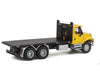 Walthers Scenemaster 11653 International(R) 7600 3-Axle Flatbed Truck - Assembled -- Yellow Cab