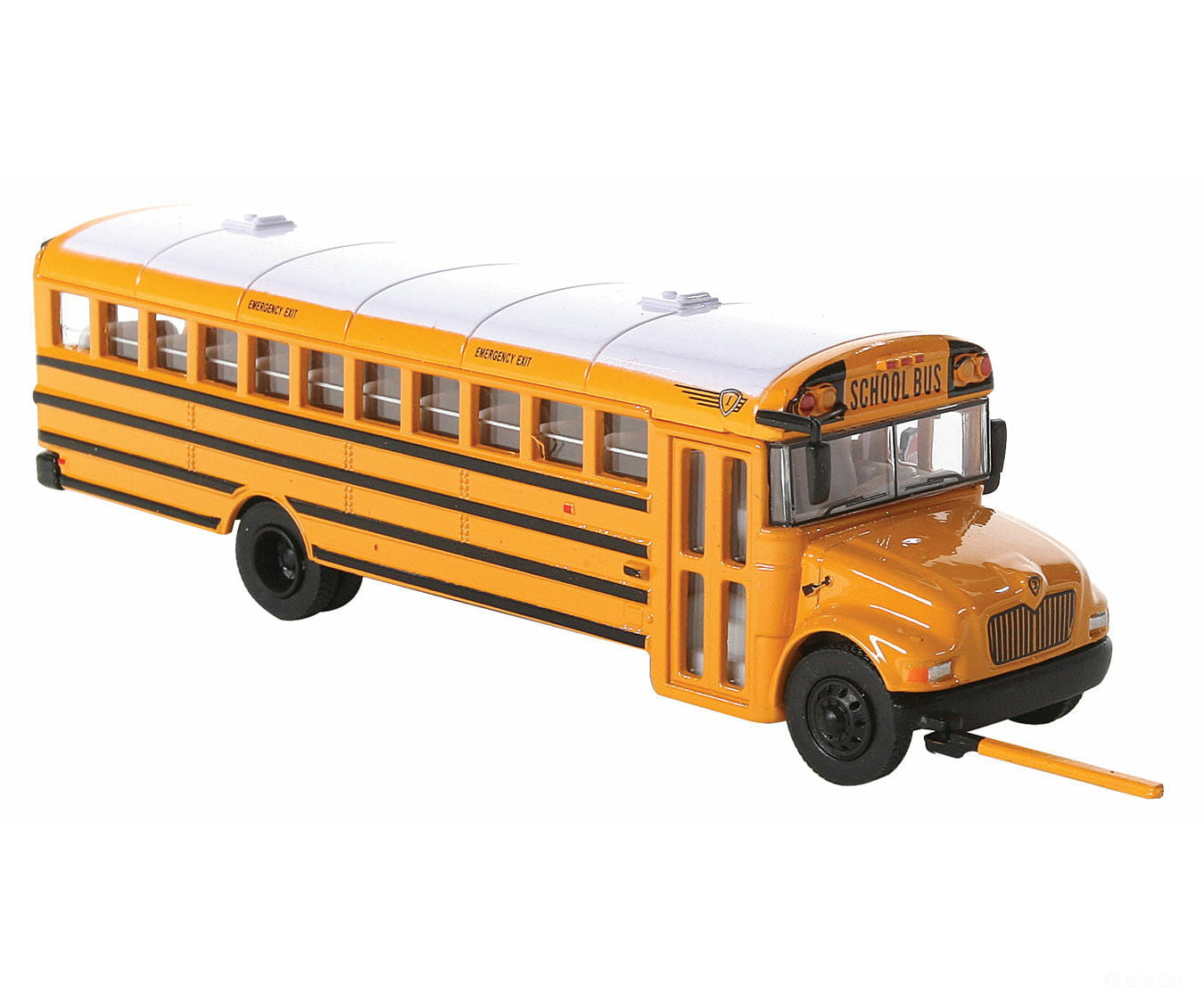 Walthers Scenemaster 11701 International(R) Ce School Bus - Assembled -- Yellow White Cars & Trucks
