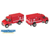 Walthers Scenemaster 11931 International(R) 4300 Ems Ambulance - Assembled -- Red Cars & Trucks