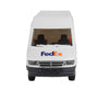 Walthers Scenemaster 12203 Delivery Van - Assembled -- Fedex Express (White Purple Orange) Cars &