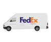 Walthers Scenemaster 12203 Delivery Van - Assembled -- Fedex Express (White Purple Orange) Cars &