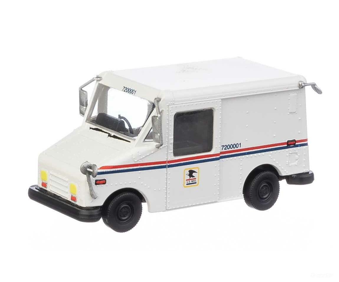 Walthers Scenemaster 12251 Long Life Vehicle (Llv) Mail Truck -- United States Postal Service(R)