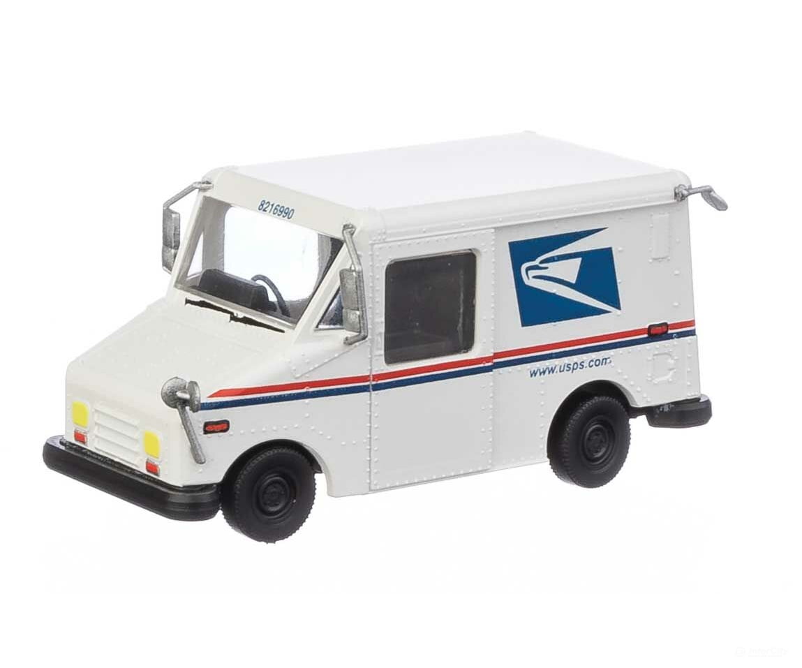 Walthers Scenemaster 12253 Long Life Vehicle (Llv) Mail Truck -- United States Postal Service(R)