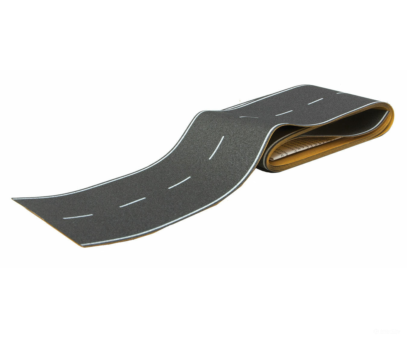 Walthers Scenemaster 1250 Flexible Self-Adhesive Paved Roadway -- Vintage Highway (White Dashed