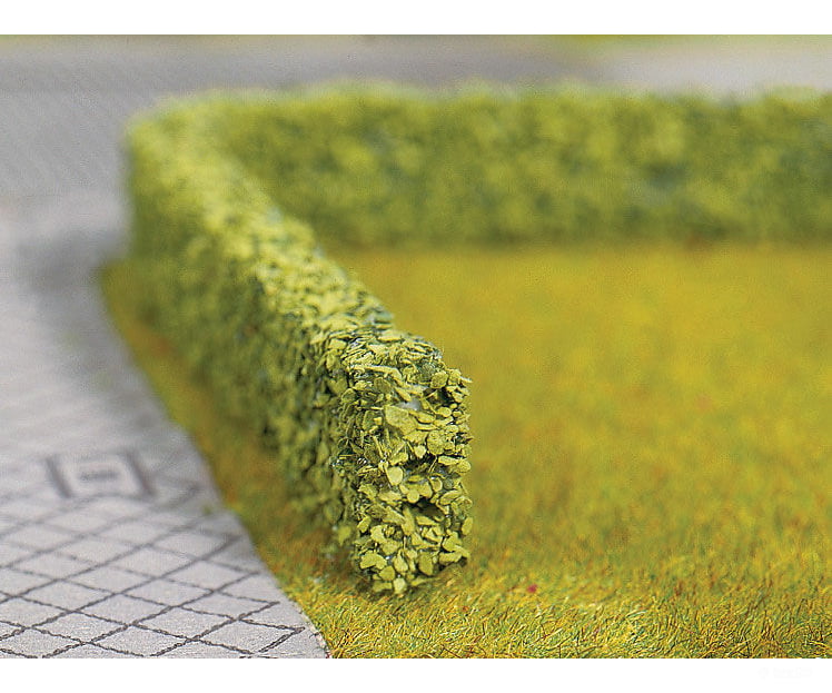 Walthers Scenemaster 1300 Short Hedges -- Light Green 19-5/8 X 3/8 1/4’ 50.8.6Cm Trees & Vegetation