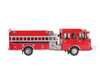 Walthers Scenemaster 13800 Heavy-Duty Fire Engine - Assembled -- Red Cars & Trucks