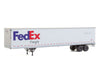 Walthers Scenemaster 2452 53’ Stoughton Trailer 2-Pack - Assembled -- Fedex Freight Loads &