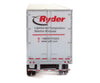 Walthers Scenemaster 2455 53’ Stoughton Trailer 2-Pack - Assembled -- Ryder Freight Loads &
