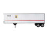 Walthers Scenemaster 2517 40’ Trailmobile Trailer 2-Pack - Assembled -- Us Postal Service (White