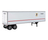Walthers Scenemaster 2517 40’ Trailmobile Trailer 2-Pack - Assembled -- Us Postal Service (White