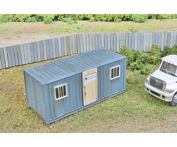 Walthers Scenemaster 2900 Mobile Construction Office -- Kit Structures