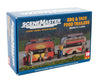Walthers Scenemaster 2904 Bbq And Taco Food Trailers -- Kit Scenery Details