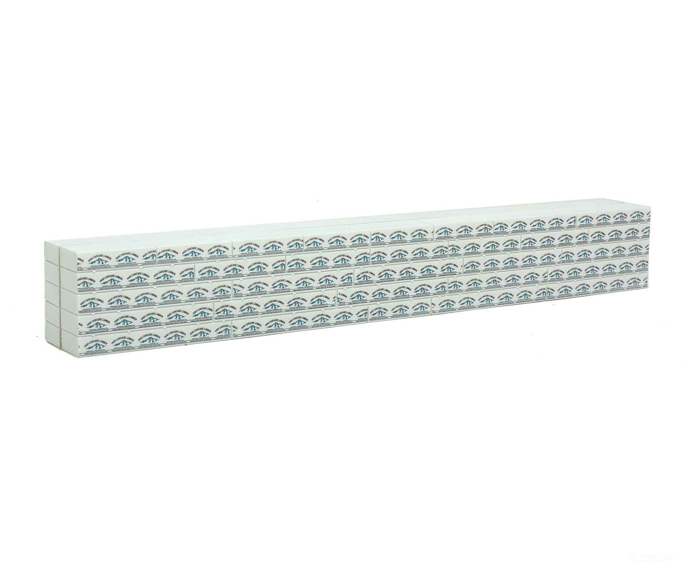 Walthers Scenemaster 3153 Wrapped Lumber Load For Walthersmainline 72’ Centerbeam Flatcar -- High