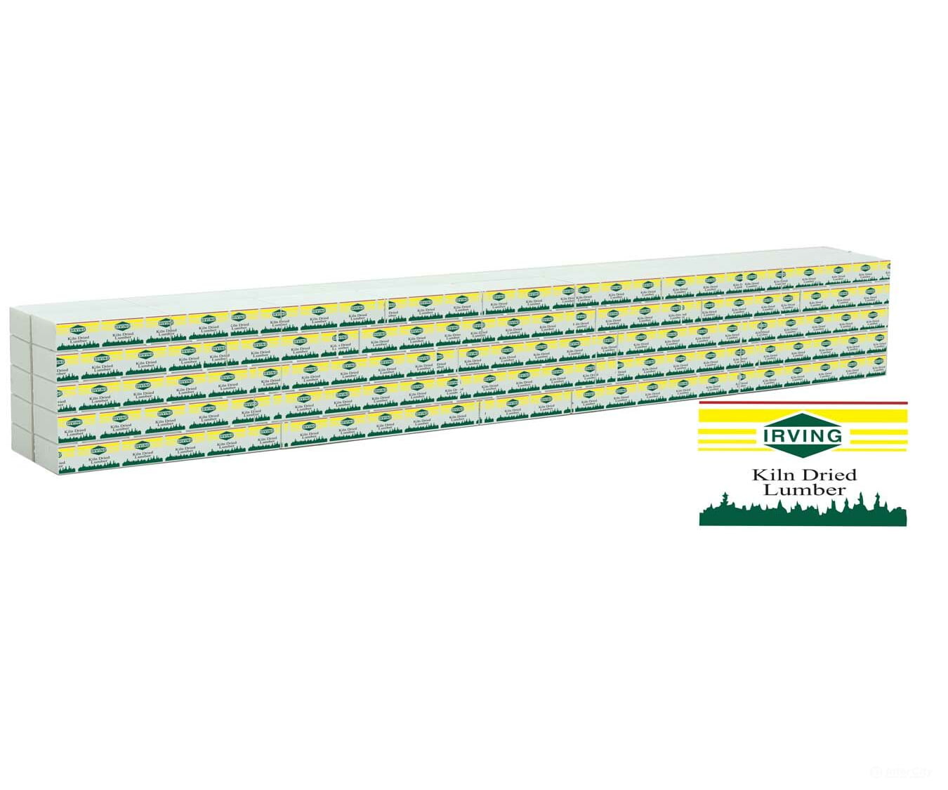 Walthers Scenemaster 3163 Wrapped Lumber Load For Walthersmainline 72’ Centerbeam Flatcar --