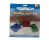Walthers Scenemaster 4106 Industrial Dumpsters -- Kit - 2 Large Roll-Off Medium 4 Scrap Metal