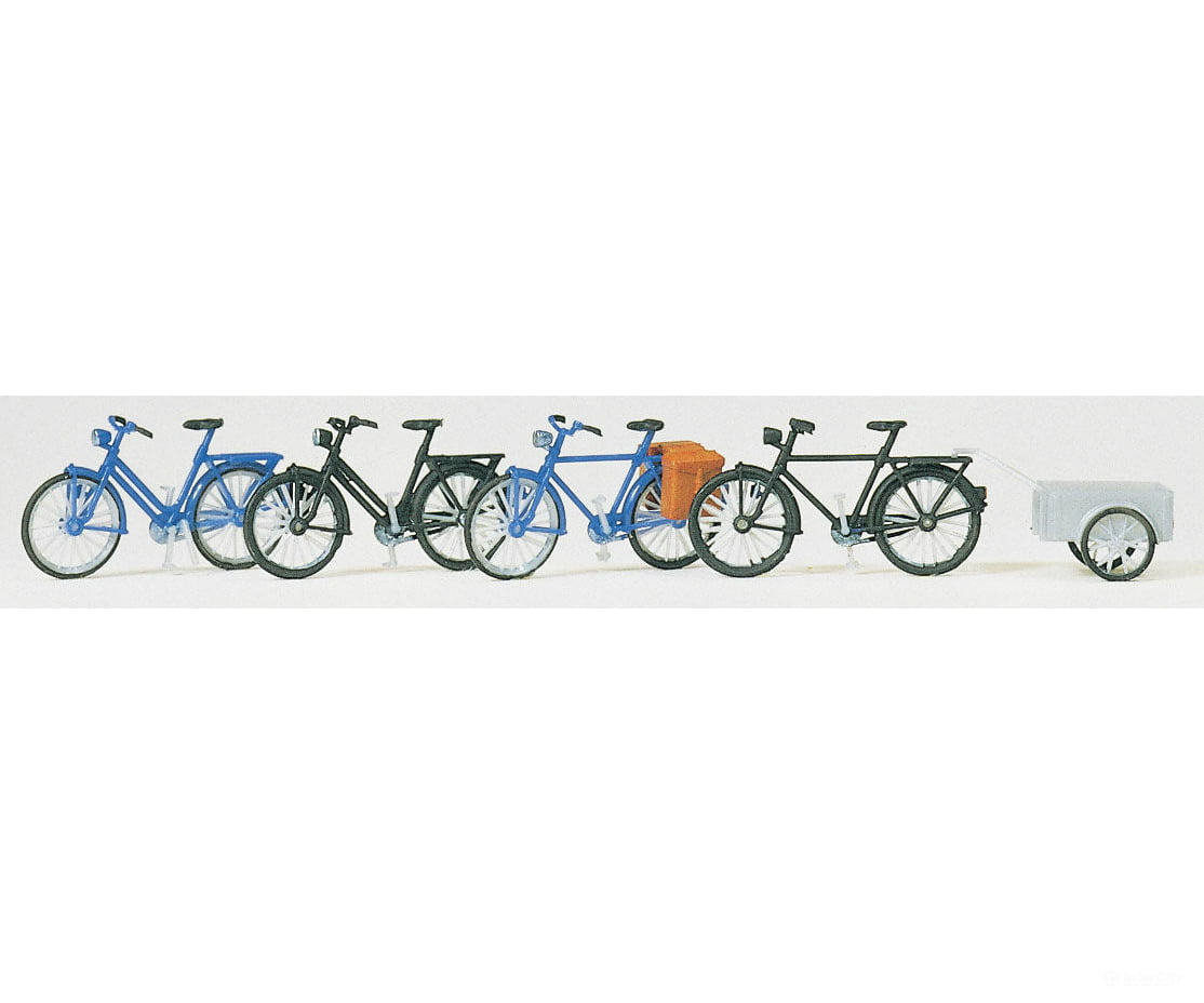 Walthers Scenemaster 4124 Bikes With Accessories -- Kit Scenery Details