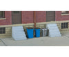Walthers Scenemaster 4127 Vintage Garbage Cans & Recycling Bins -- Kit (20) Scenery Details