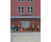 Walthers Scenemaster 4153 Beverage Crates And Bottles -- Pkg(80) - 16 Each Green Brown Black Red