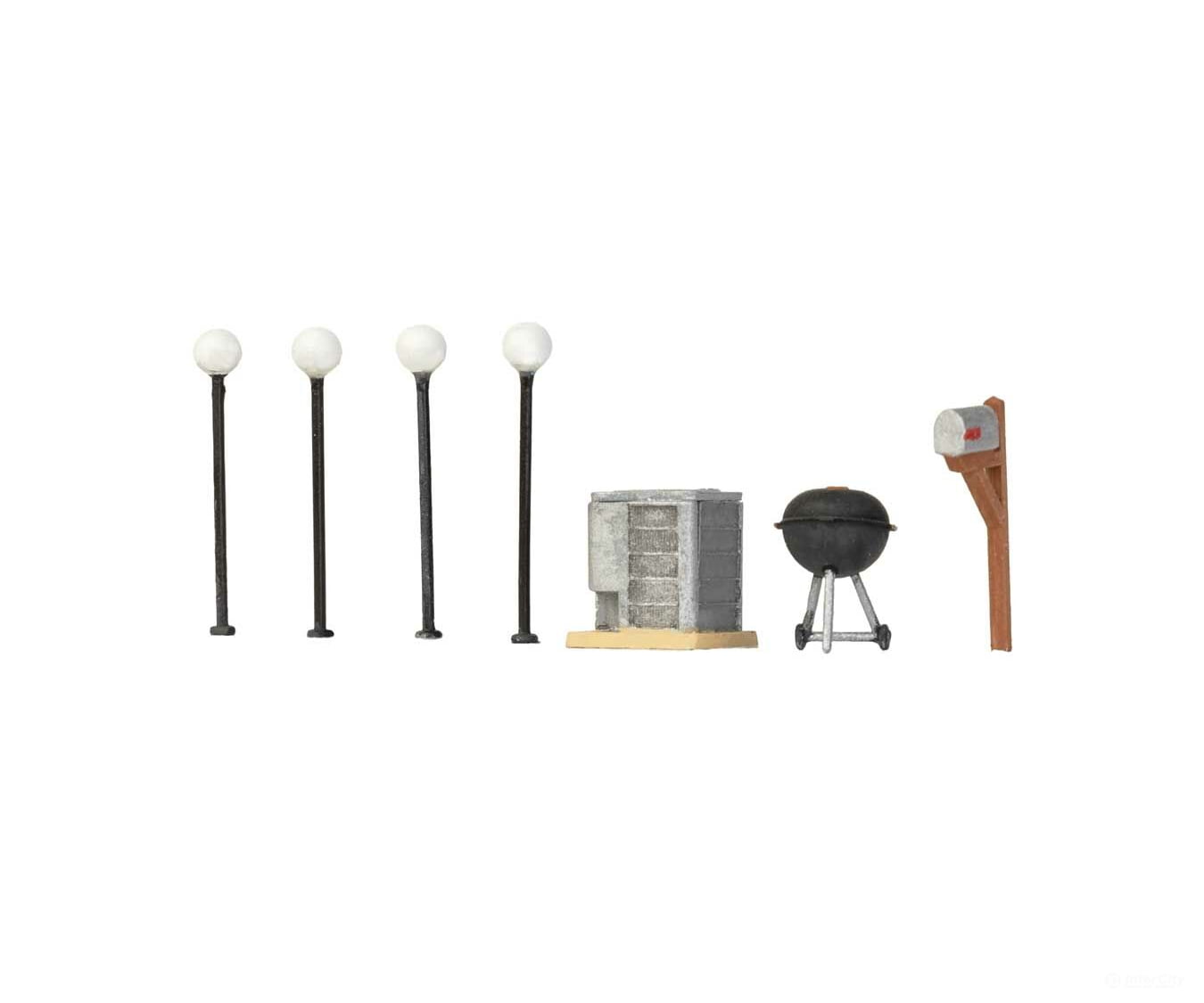 Walthers Scenemaster 4156 Mid-Century Modern Home -- Kit - 9-7/16 X 5-5/32 1-15/16’ 23.9 13 4.9Cm