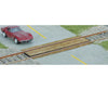 Walthers Scenemaster 4158 Wood Grade Crossing -- Laser-Cut Kit - Single Scenery Details