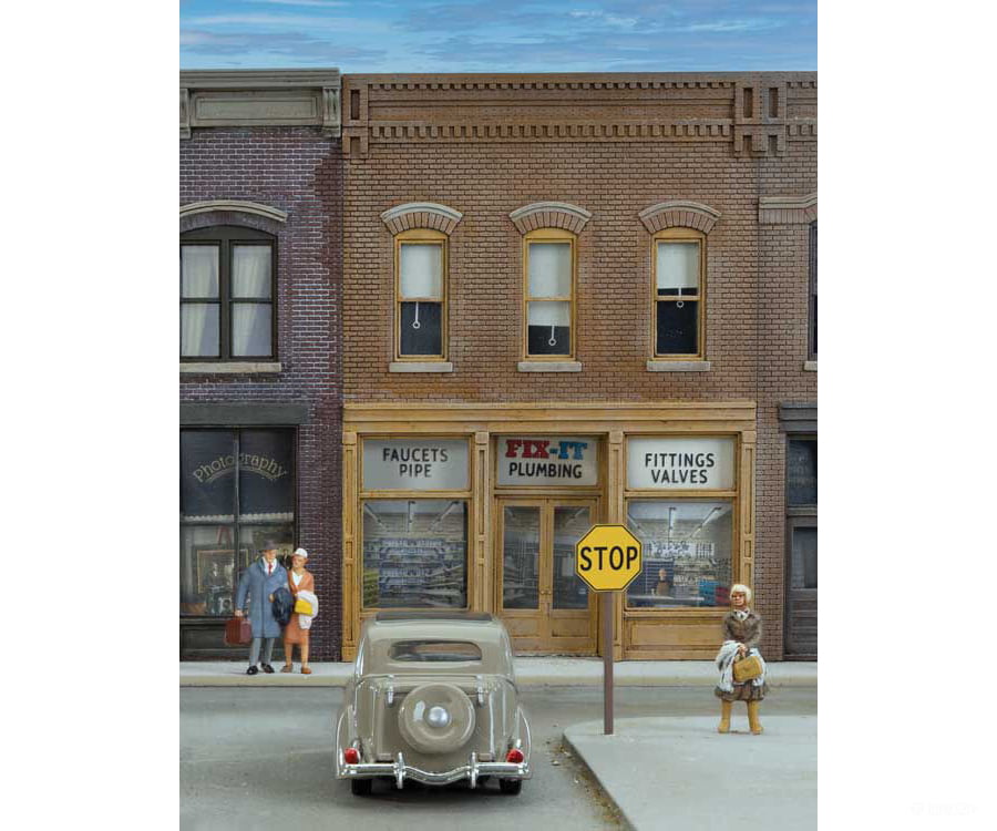 Walthers Scenemaster 4211 Stop Signs Pkg(10) -- 1924-1954 (Yellow Black) Scenery Details