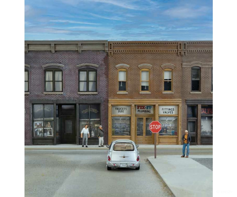Walthers Scenemaster 4212 Stop Signs Pkg(10) -- 1954-Present (Red White) Scenery Details
