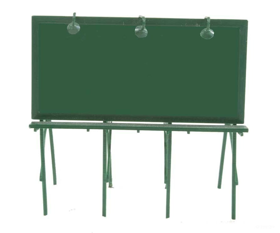 Walthers Scenemaster 4250 Plain Billboards -- Kit Pkg(3) Scenery Details