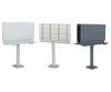 Walthers Scenemaster 4252 Modern Single-Post Billboard -- Kit - 3-3/8 X 4-3/8 2-1/16’ 8.6 11.1