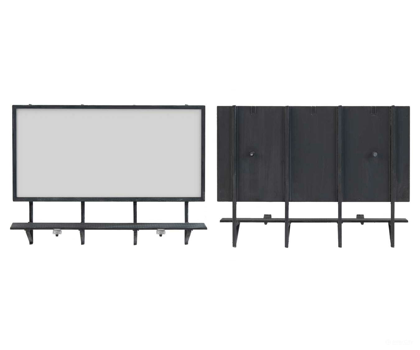 Walthers Scenemaster 4253 Wall-Mounted Billboard Pkg(3) -- Kit Scenery Details