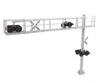 Walthers Scenemaster 4330 Modern Cantilever Grade Crossing Signal -- Two-Lane Signals & Catenary