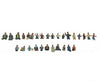 Walthers Scenemaster 6034 Seated Coach Passengers Pkg(30) Figures